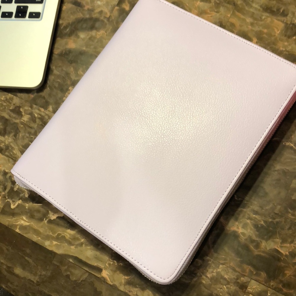 Kikki K Large Zip Up Planner NWOT